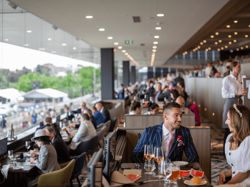the terrace at the melbourne cup