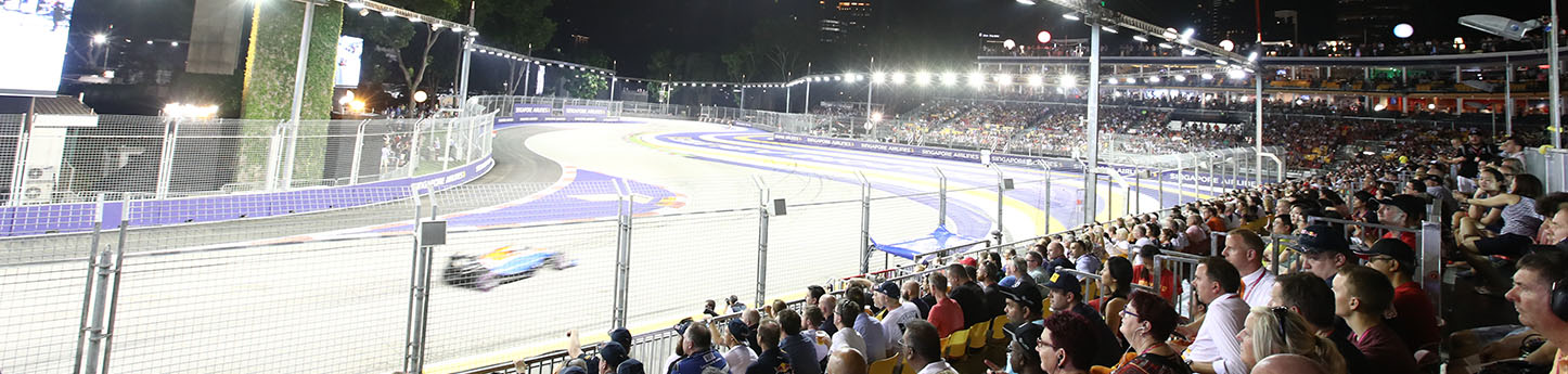 Formula 1 Singapore Grand Prix - Turn 1 Panoramic